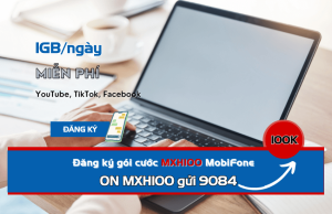 dang ky goi cuoc MXH100 MobiFone